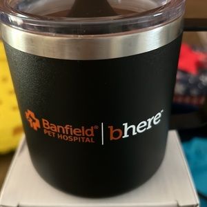 h2go Black Stainless Steel Mug